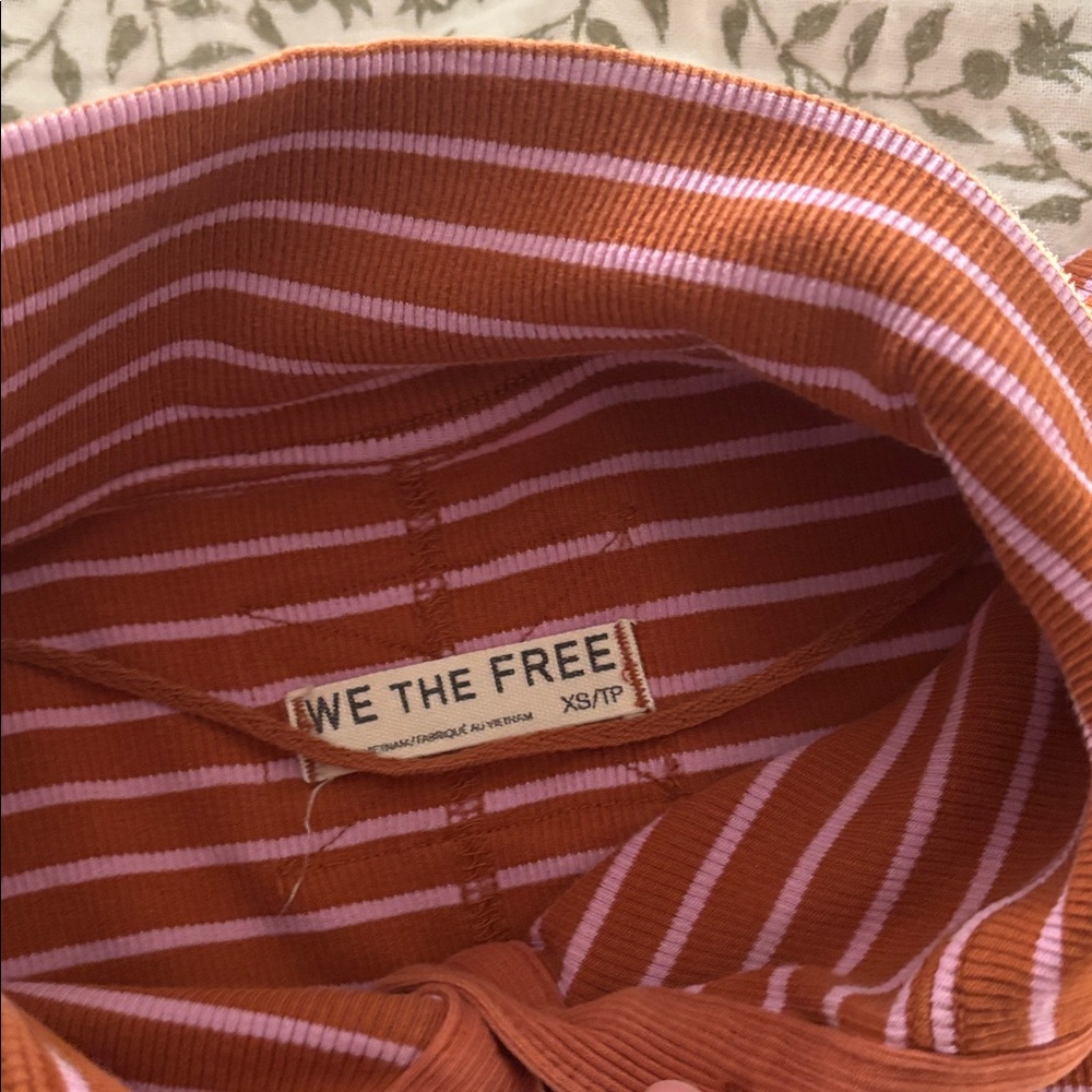 Free People We The Free Lake Stripe Henley - Picture 13 of 13